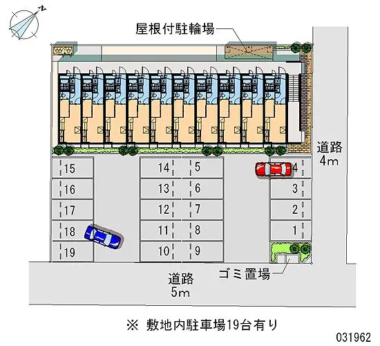 ★手数料０円★岡崎市富永町　月極駐車場（LP）